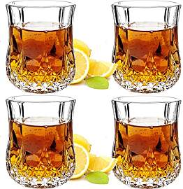 JAIEF 60 ml Schnapsgläser, bleifreies Glas,
