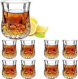 JAIEF 60 ml Schnapsgläser, bleifreies Glas,