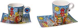 James Rizzi Espressotasse & Becher Summer in