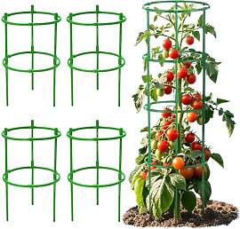 JanFebMar 8 Sätze Tomaten Rankhilfe Set,
