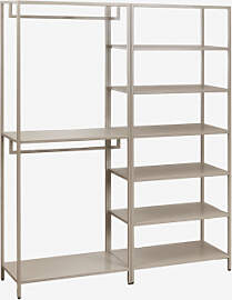 Janine 2-teiliger Offener Modul-kleiderschrank Mit 