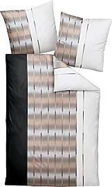 Janine Bettwäsche Mako-Interlock-Feinjersey braun 