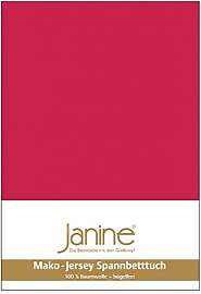 Janine Spannbetttuch 5007 Mako Jersey 180/200 bis
