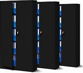 Jan Nowak 3er Set Aktenschrank C001 Metallschrank