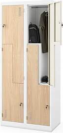 Jan Nowak Umkleideschrank Z02 Spind mit 4 Abteilen 