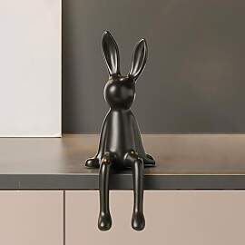 Jaoxiuozi Osterhase Keramik Figur Moderne Deko