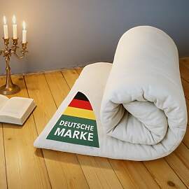 JAPANEWELT Futon-Matratze Premium Baumwolle,