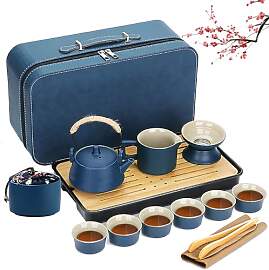 Japanisches Teeservice für 6, Schönes Tea Set