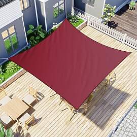 jarolift Sonnensegel Quadrat, Wasserabweisend,