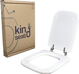 Ja WC-Sitz aus Polyester mit Holzkern, Serie Conca 