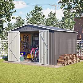 Jaxenor Gartenhaus Metall, 300x252x191cm, Garten