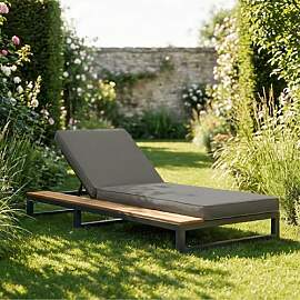 Jaxenor Outdoor Patio Daybed (1 Set), Sonnenliege