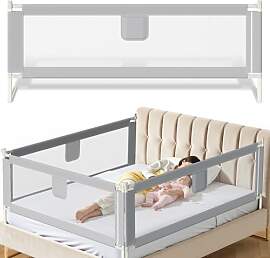 Jaxguom Bettgitter Rausfallschutz Bett, Bettgitter 