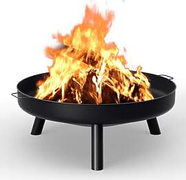 Jaxguom Feuerschale 80 cm, Feuerstelle Garten mit