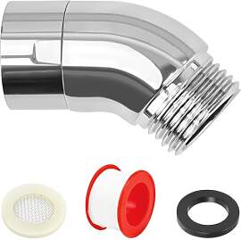 JAXICREY Winkelstück für Handbrause Adapter 1/2