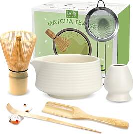JBER Matcha Besen Set, Matcha Set 7-Teiliges -