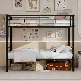 JCFEIDQW Stockbett, Bunk Bed, Twin über Twin