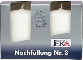 Jeka Kerzen Glasgrablicht mit Deckel |