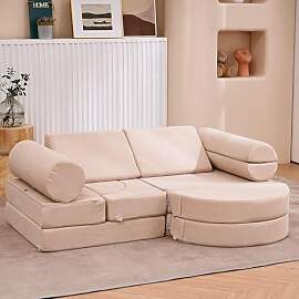 jela Kindercouch,14-Teilige Kids Kinder Sofa Spiel 