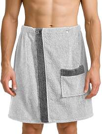 JEMIDI Sauna Frottee Kilt Sarong - M-XXL Herren