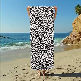 JEMIDI Strandtuch groß - 75x180cm - Standhandtuch 
