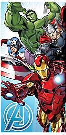 Jerry Fabrics Marvel Avengers Handtuch mit Captain 