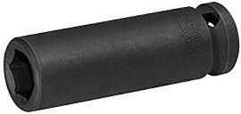 Jetech 1/2-Zoll Antrieb 15mm Tief-Schlagnuss mit