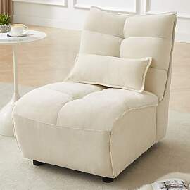 JIEXI Relaxsessel Mit Rückenlehne, Bodenstuhl