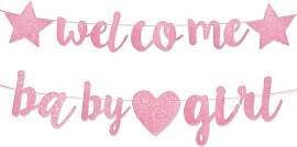JIEYAO Welcome Baby Banner, Willkommen Zurück