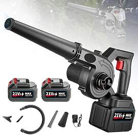 JIMACRO 21V Akku Laubbläser und Laubsauger,