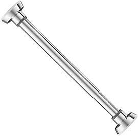 JISADER Verstellbare Kleiderstange ohne Bohren,