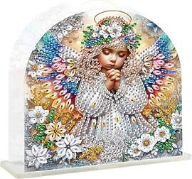 JISHSHAY Diamond Painting Servietten Halter Engel