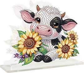 JISHSHAY Diamond Painting Serviettenhalter Kuh