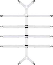 JLNGTHONG Bettlakenspanner Verstellbar,