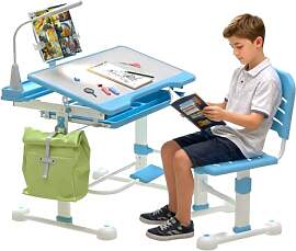 JMGJOY Kinderschreibtisch und Stuhl Set, mit