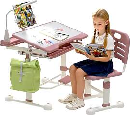 JMGJOY Schreibtisch Set mit Kinderschreibtisch und 