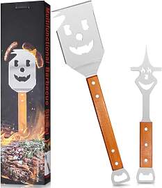 JNUYISW 7 in 1 Multifunktion Grillbesteck Set, 2