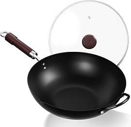 Jobin 32cm/12,6'' Wokpfanne aus