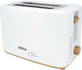 JOCCA - Toaster mit 2 Scheiben, Nature-Linie