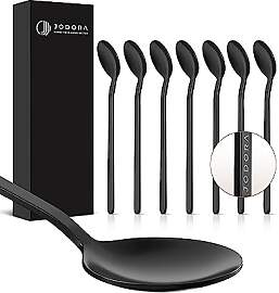 JODORA Design Espressolöffel schwarz - 6