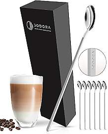 JODORA Design Latte Macchiato Löffel 19cm - 6