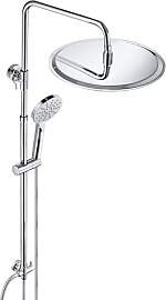 JOHO 304 Edelstahl Duschsystem ohne Armatur, Chrom 