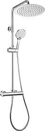 JOHO Edelstahl Duschset mit Thermostat