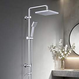 JOHO Edelstahl Regendusche Set, Wassersparend