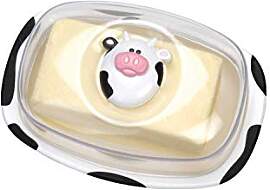 Joie Butterdose Moomoo Kuh aus Kunststoff