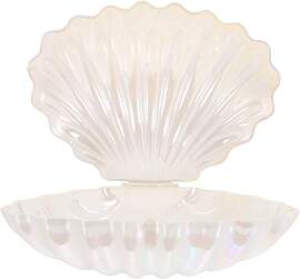 jojofuny 16x8cm Schmuckschale Muschel Deko Schale