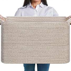 JOJOSEE Faltbarer Wäschekorb, 63L Große