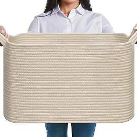 JOJOSEE Faltbarer Wäschekorb, 63L Große
