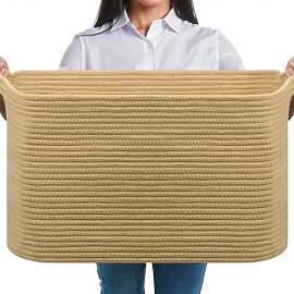 JOJOSEE Faltbarer Wäschekorb, 63L Große