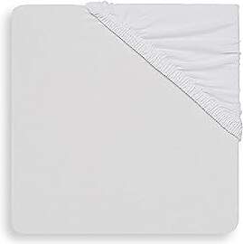 Jollein Spannbettlaken Jersey 40 x 80/90 cm- Weiß